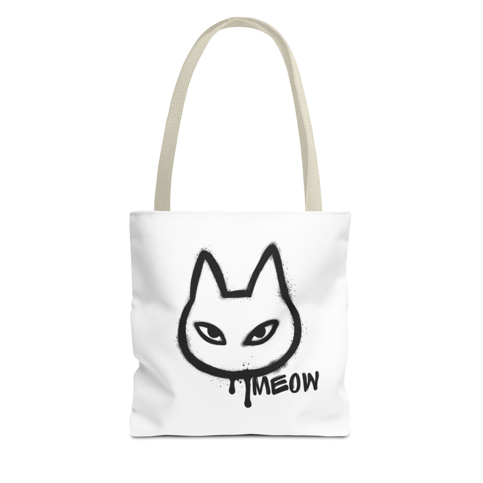 Meow Cat Tote Bag - Stylish & Fun Animal Design for Cat Lovers