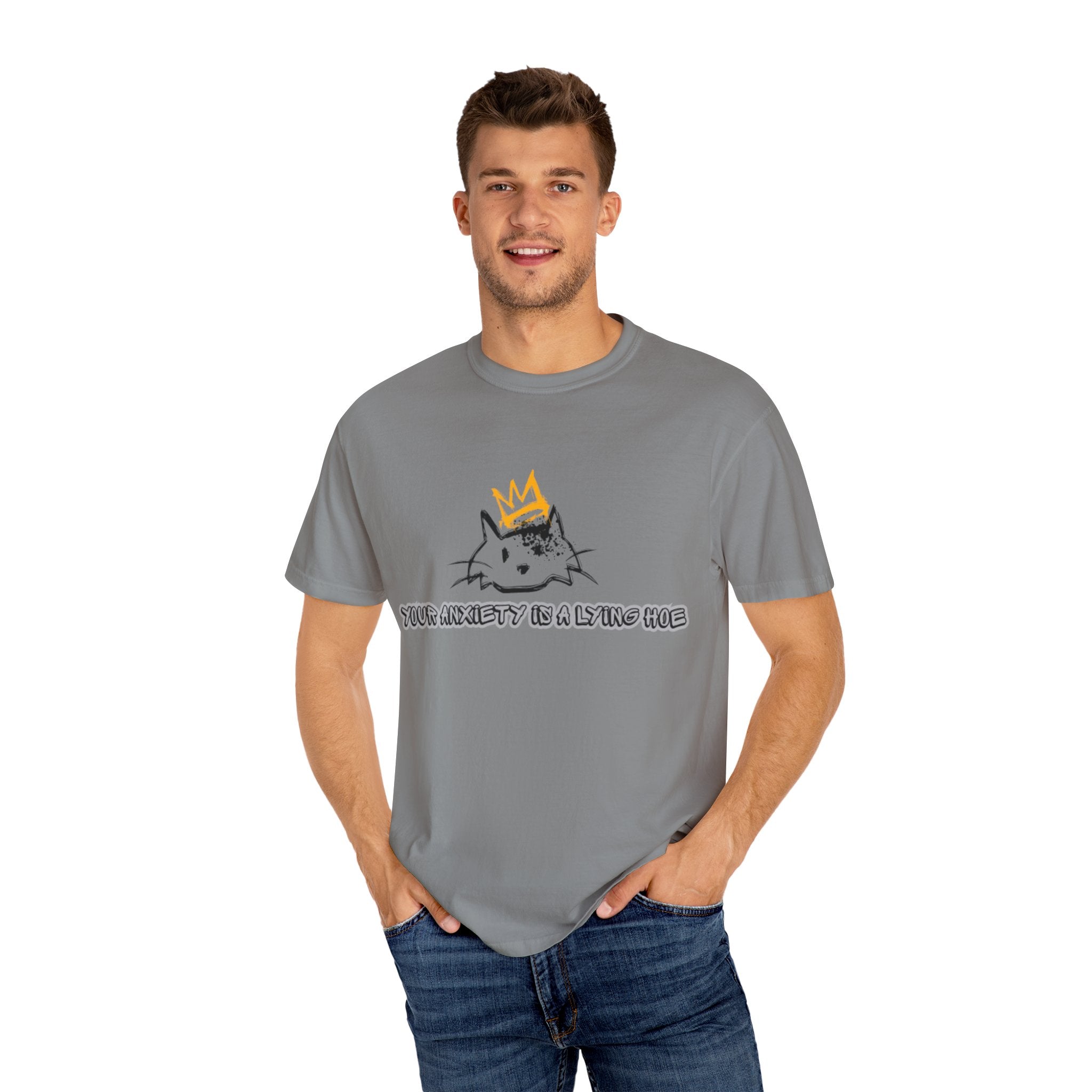 Cat Anxiety Humor Unisex T-Shirt