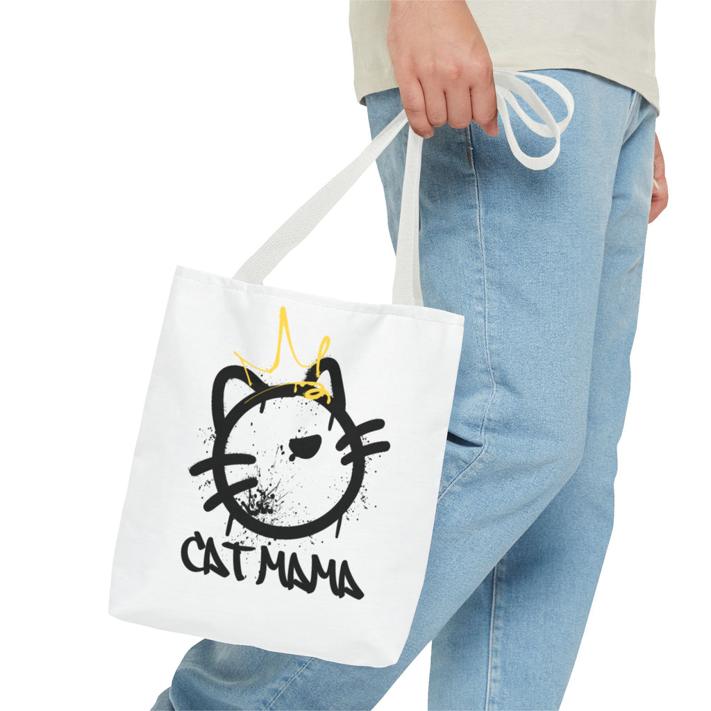 Cat Mama Tote Bag - Queen of Cats AOP