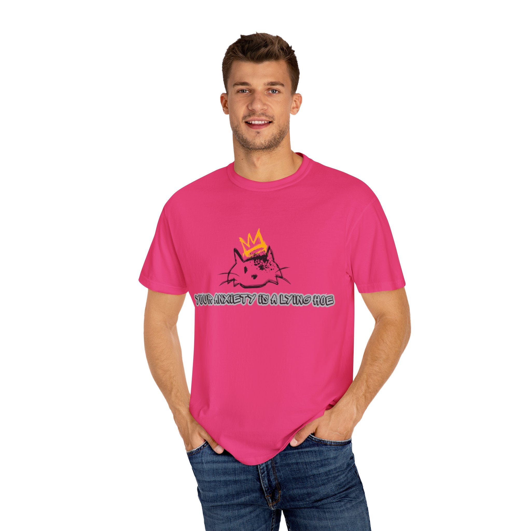 Cat Anxiety Humor Unisex T-Shirt