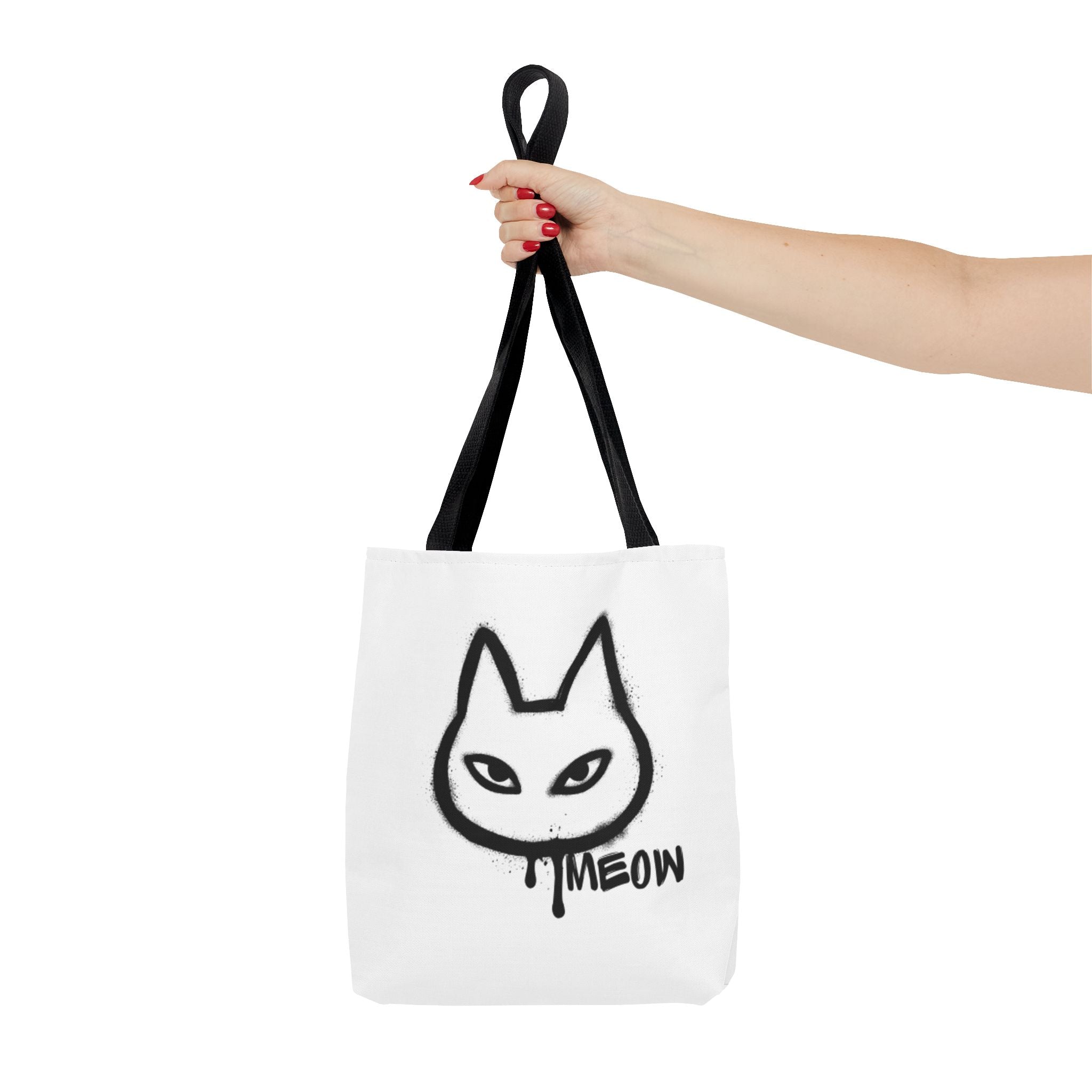 Meow Cat Tote Bag - Stylish & Fun Animal Design for Cat Lovers