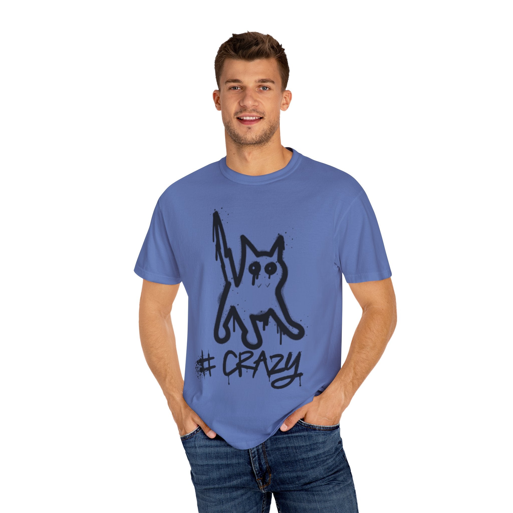 Crazy Cat Vibe Unisex T-Shirt