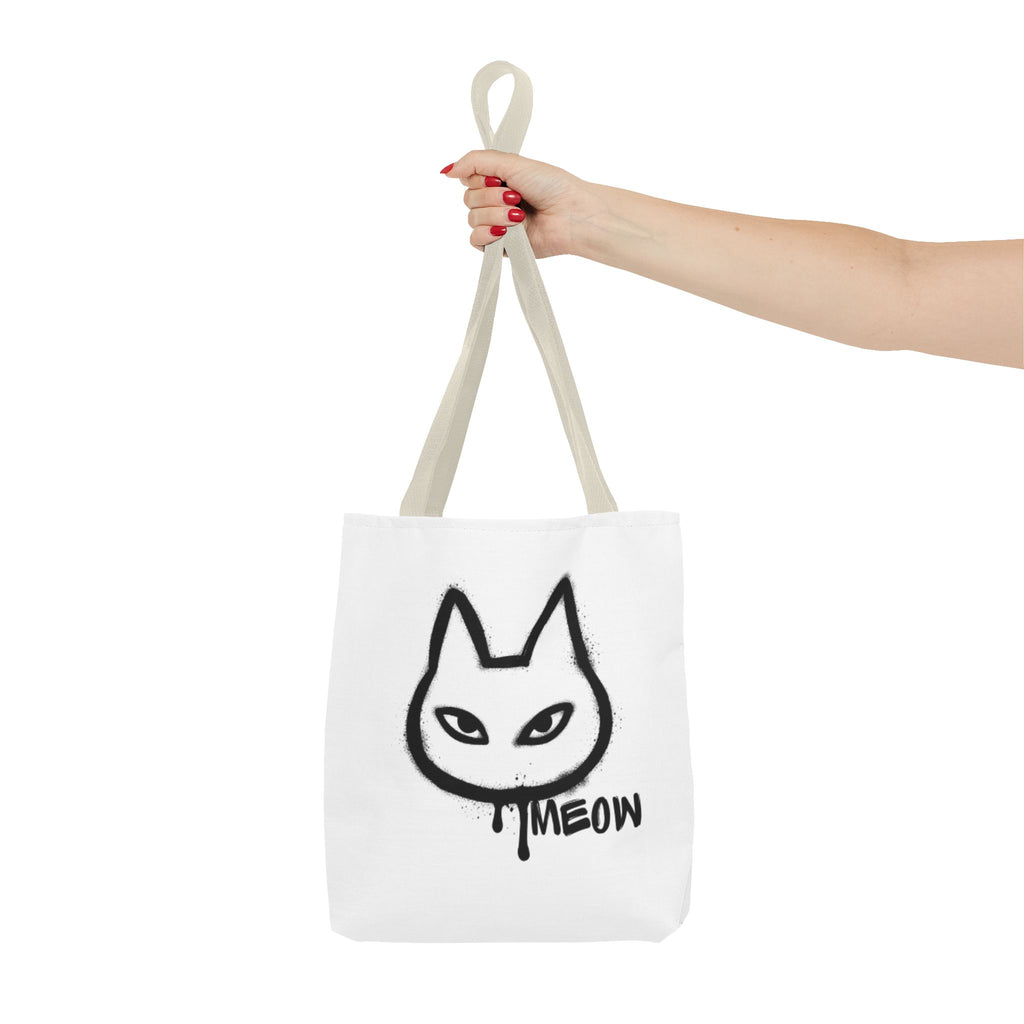 Meow Cat Tote Bag - Stylish & Fun Animal Design for Cat Lovers