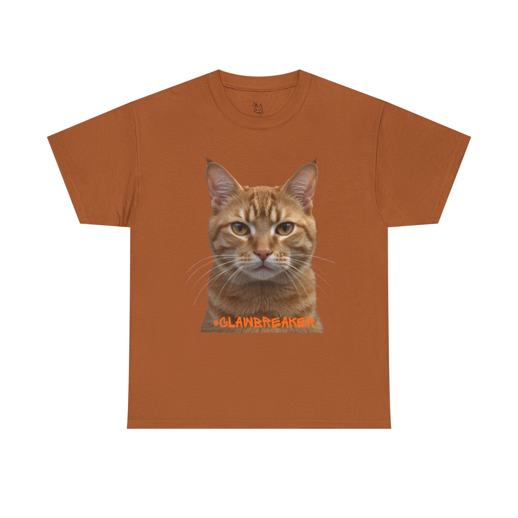Cool Cat Unisex Heavy Cotton Tee - "Scratch the System" Graphic Tee