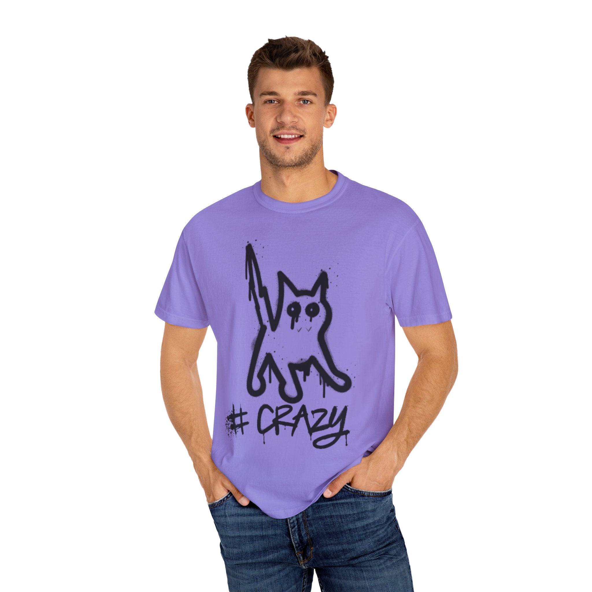 Crazy Cat Vibe Unisex T-Shirt