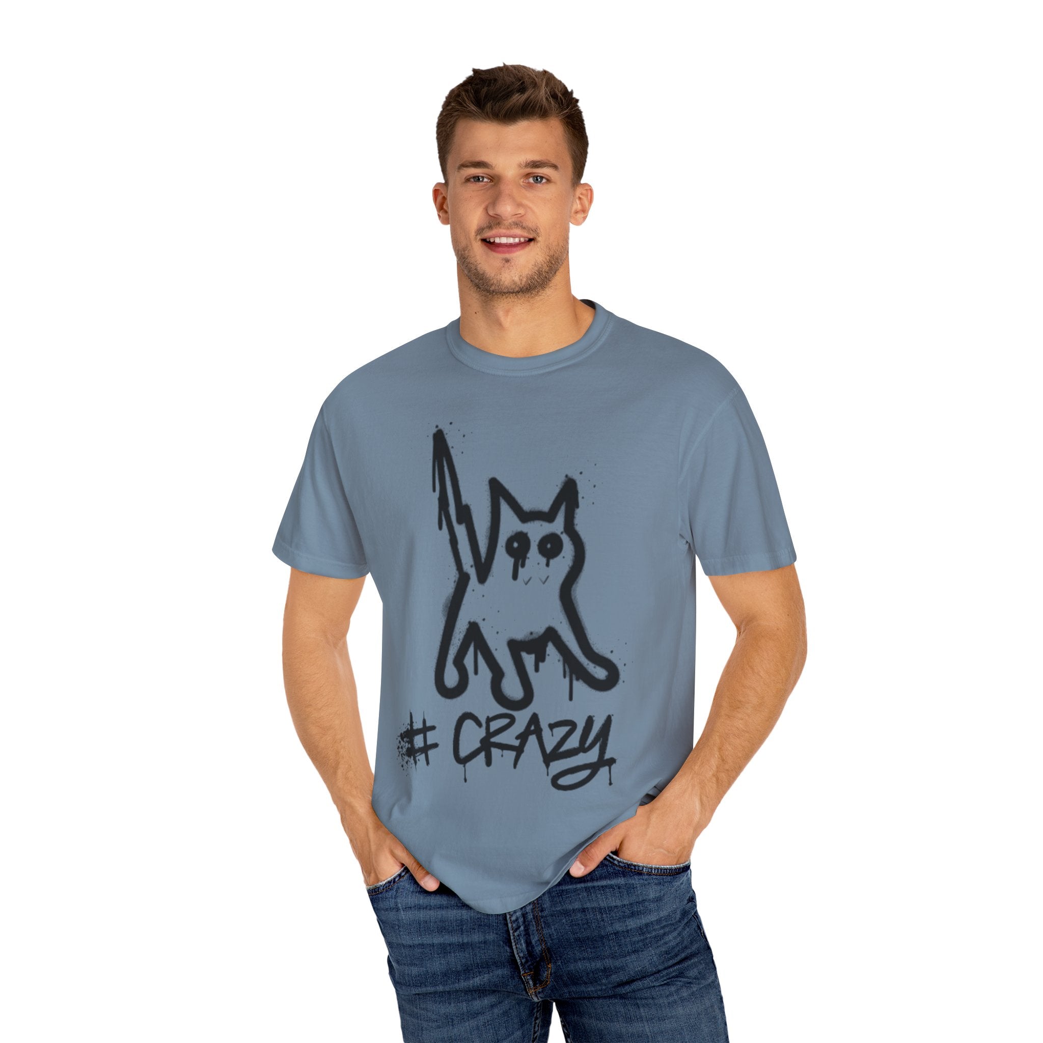 Crazy Cat Vibe Unisex T-Shirt