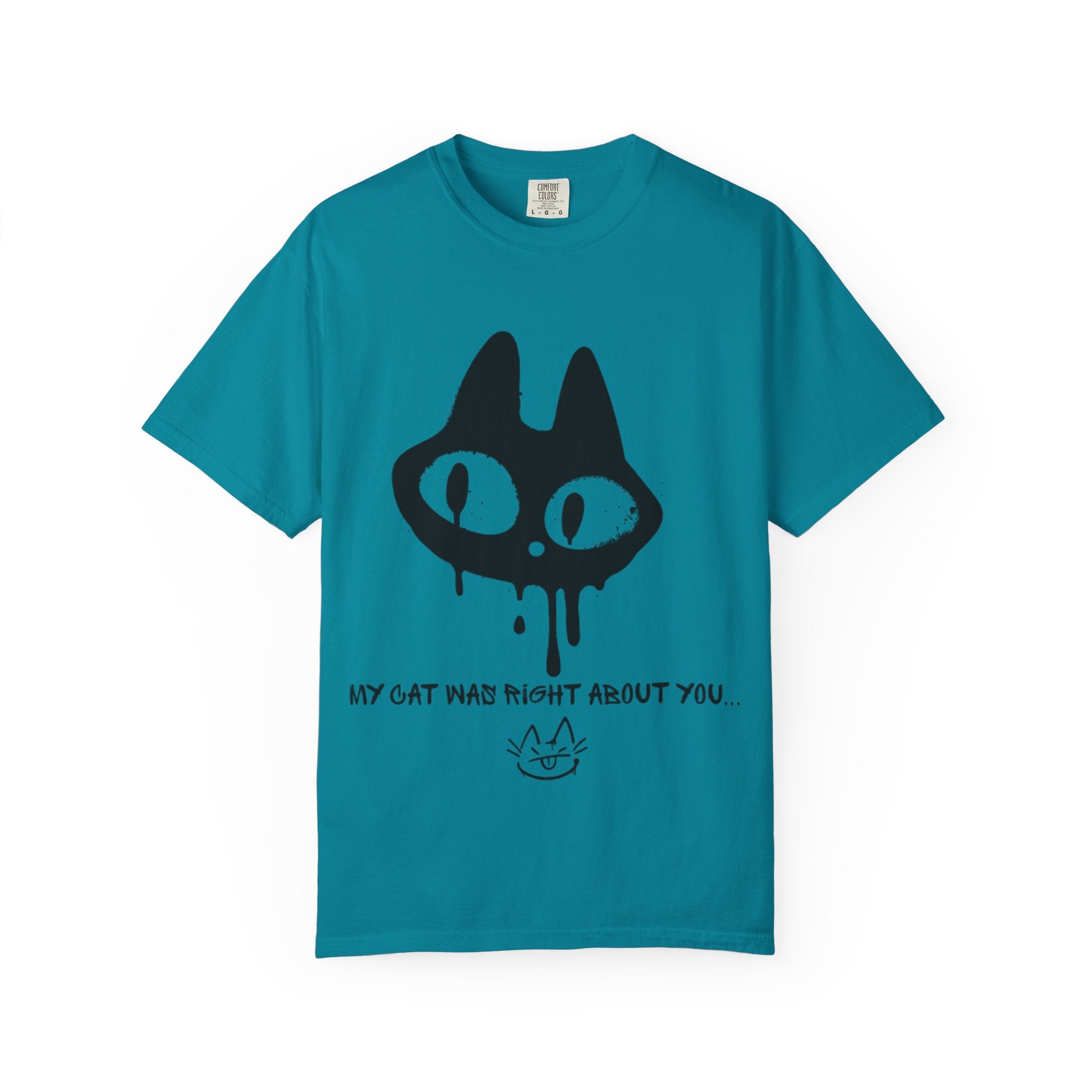 Cat Lover Unisex T-Shirt - "My Cat Was Right About You" Design