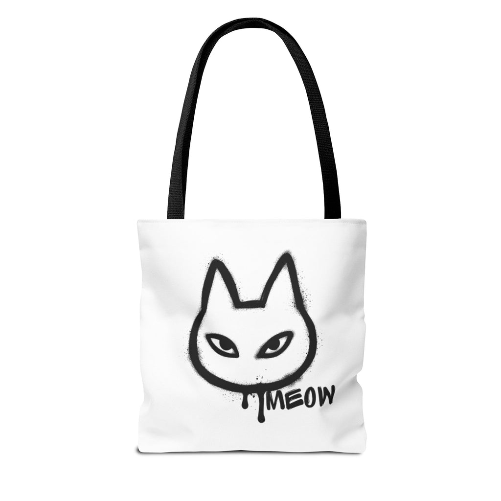 Meow Cat Tote Bag - Stylish & Fun Animal Design for Cat Lovers