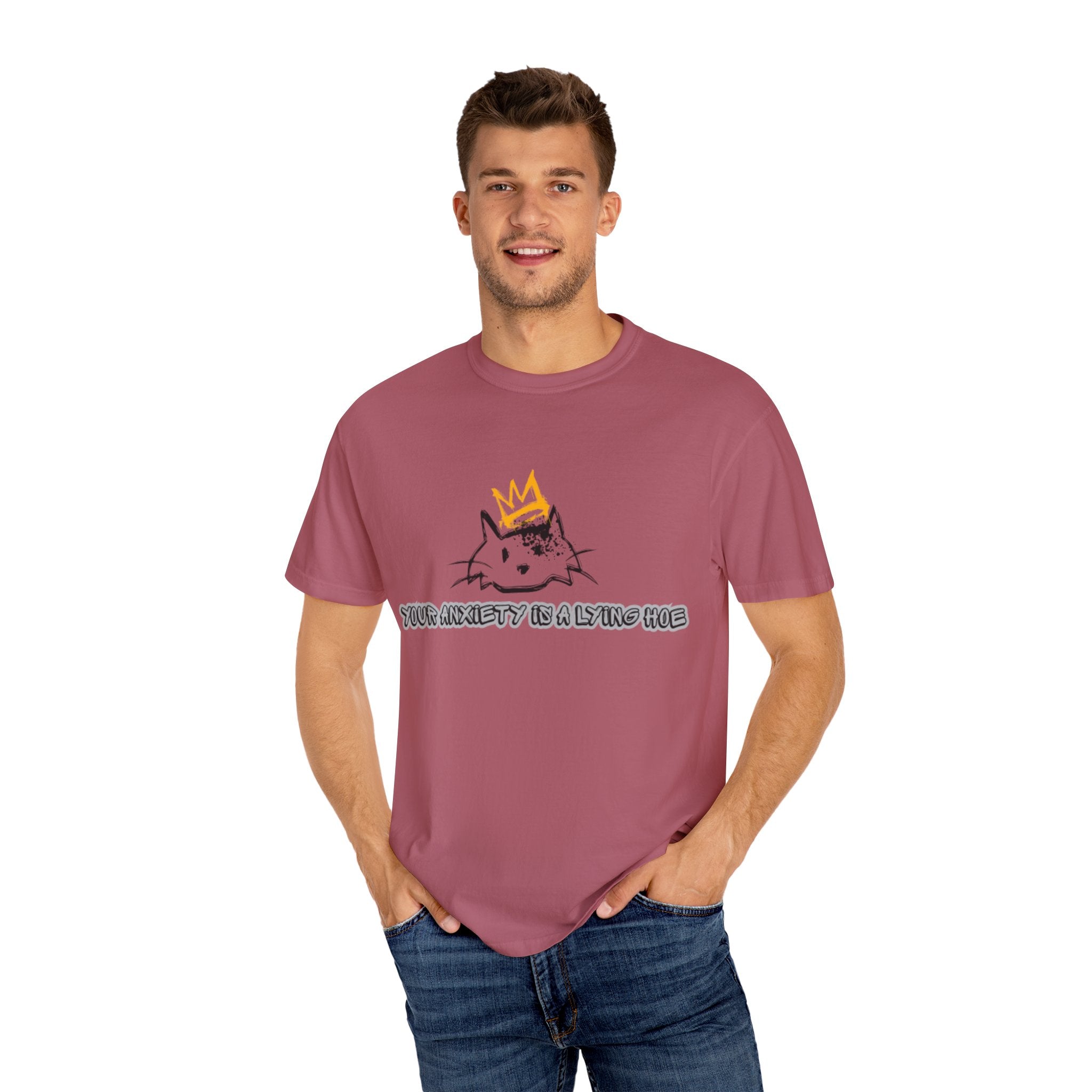 Cat Anxiety Humor Unisex T-Shirt