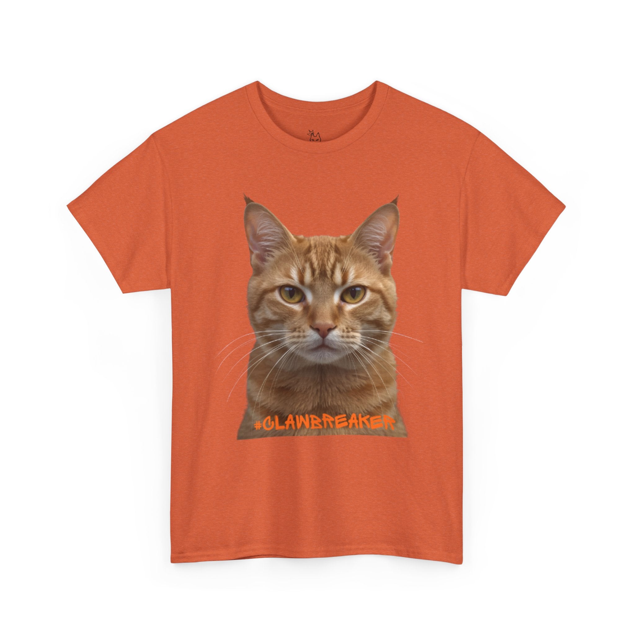 Cool Cat Unisex Heavy Cotton Tee - "Scratch the System" Graphic Tee