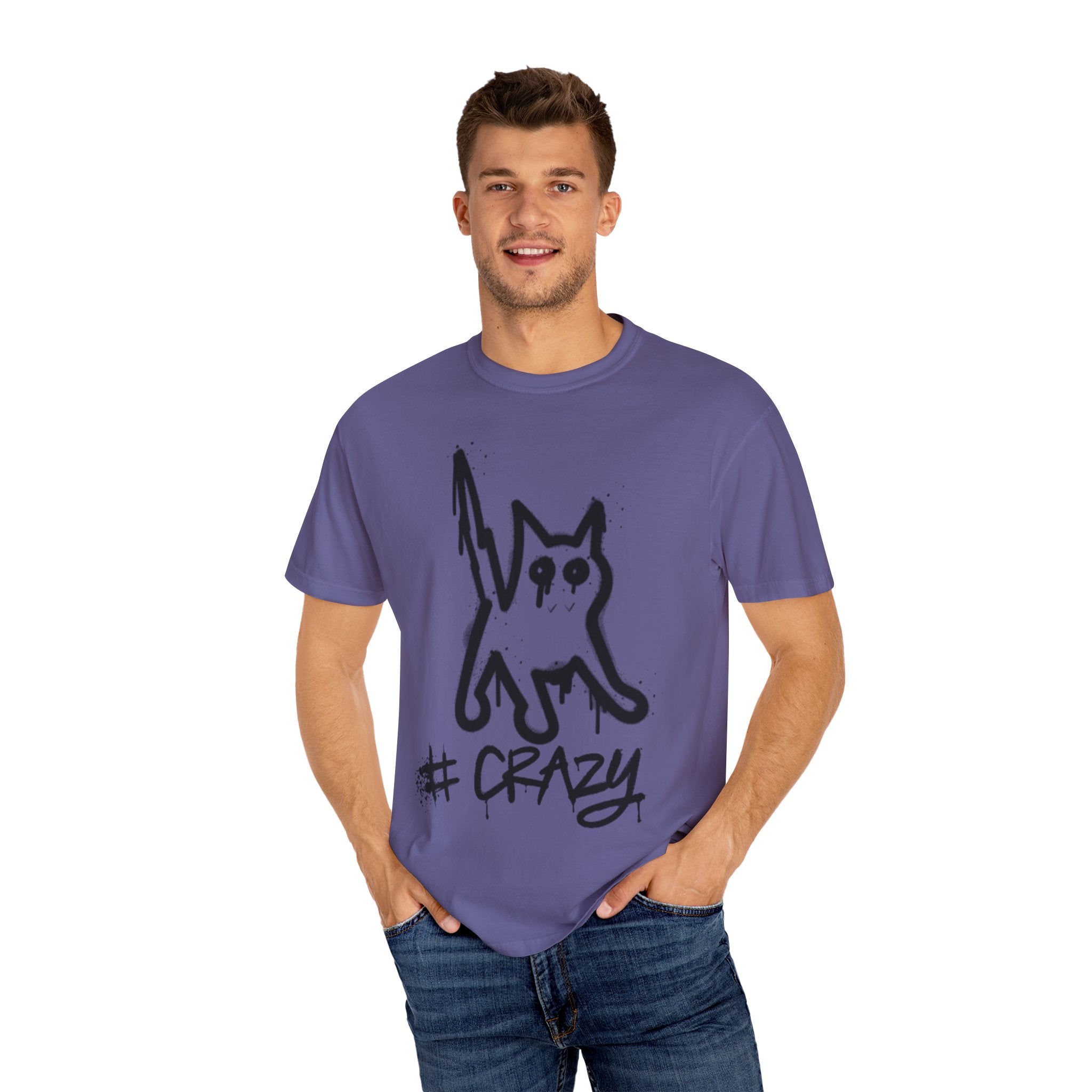 Crazy Cat Vibe Unisex T-Shirt