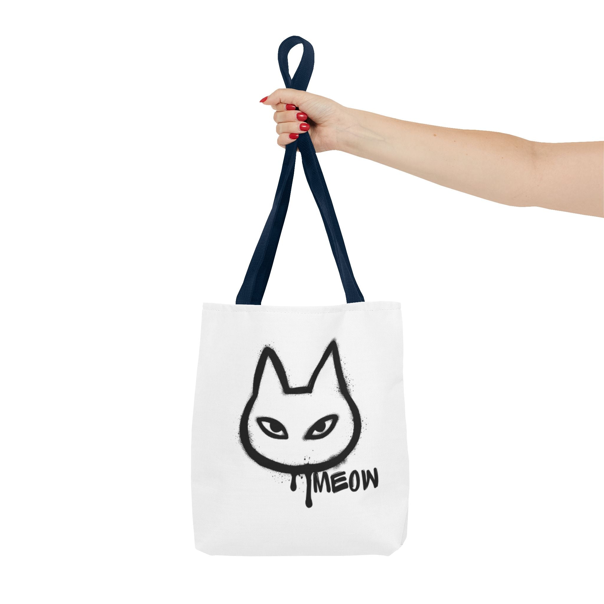 Meow Cat Tote Bag - Stylish & Fun Animal Design for Cat Lovers