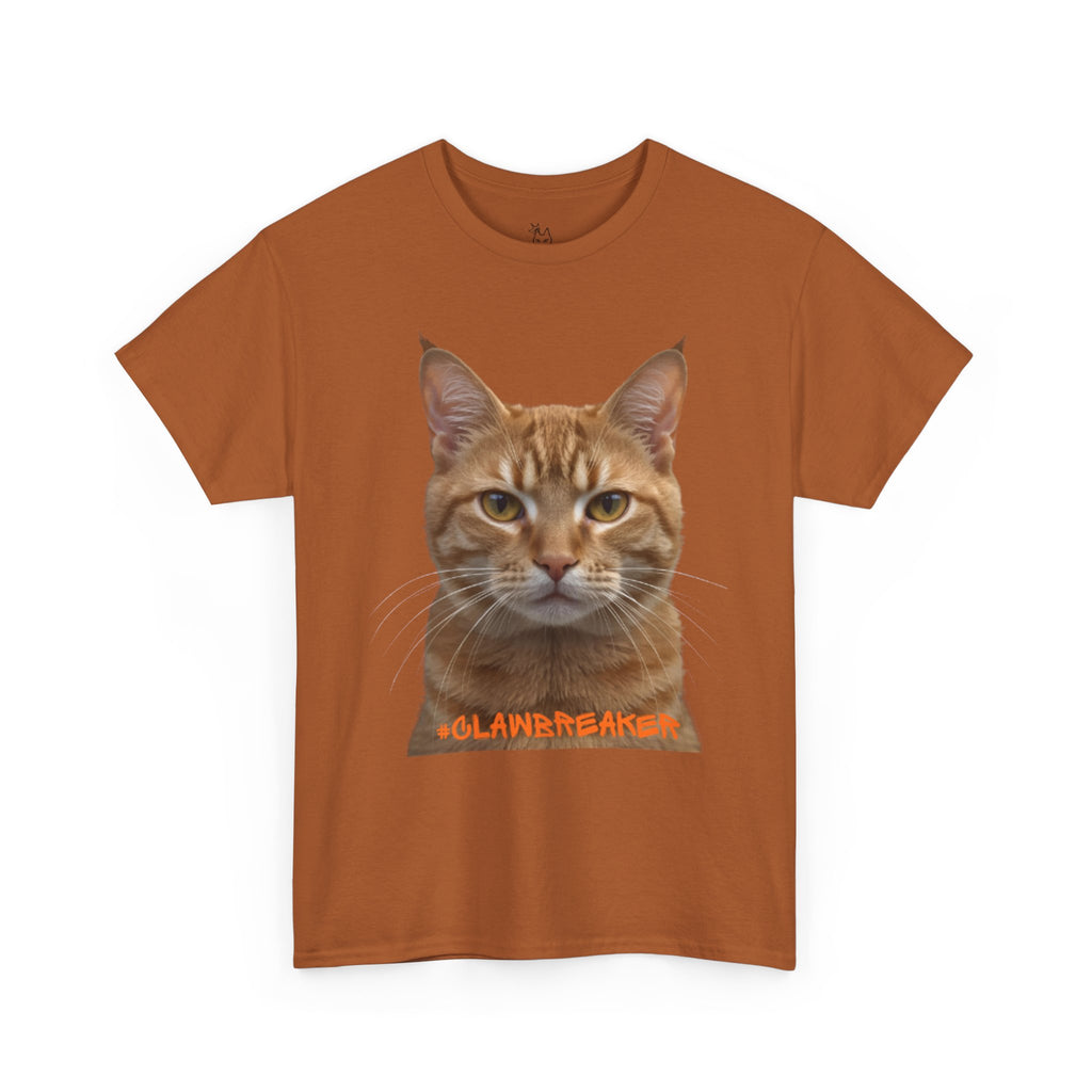 Cool Cat Unisex Heavy Cotton Tee - "Scratch the System" Graphic Tee