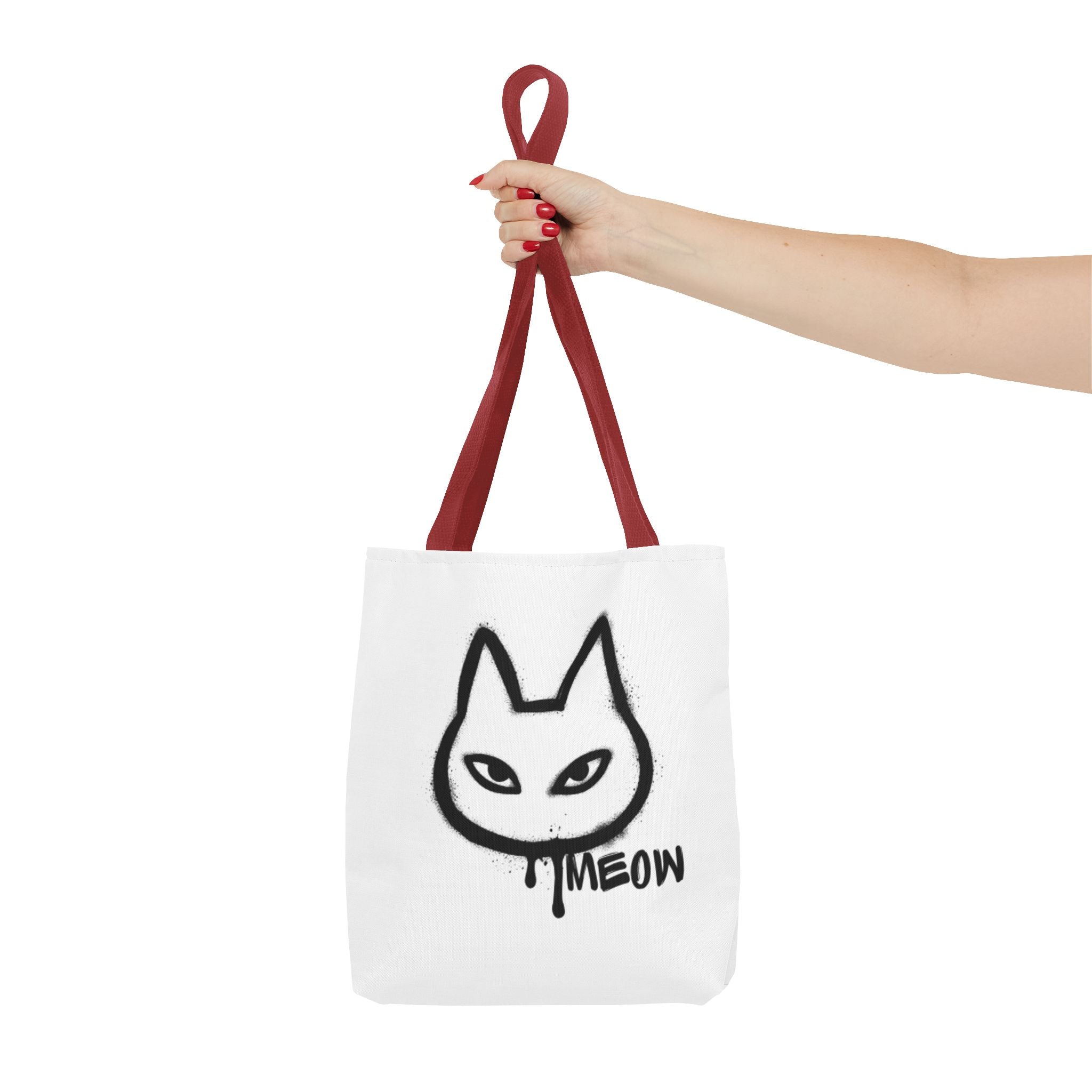 Meow Cat Tote Bag - Stylish & Fun Animal Design for Cat Lovers
