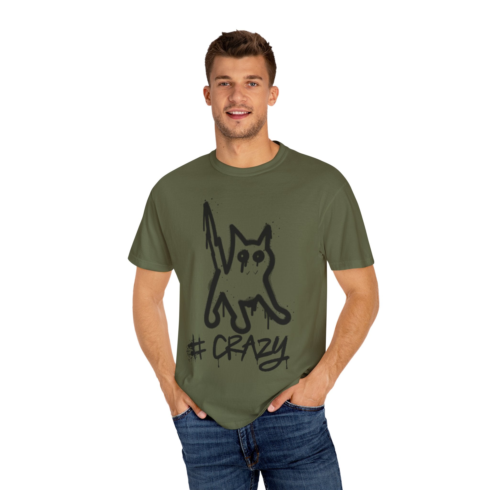 Crazy Cat Vibe Unisex T-Shirt