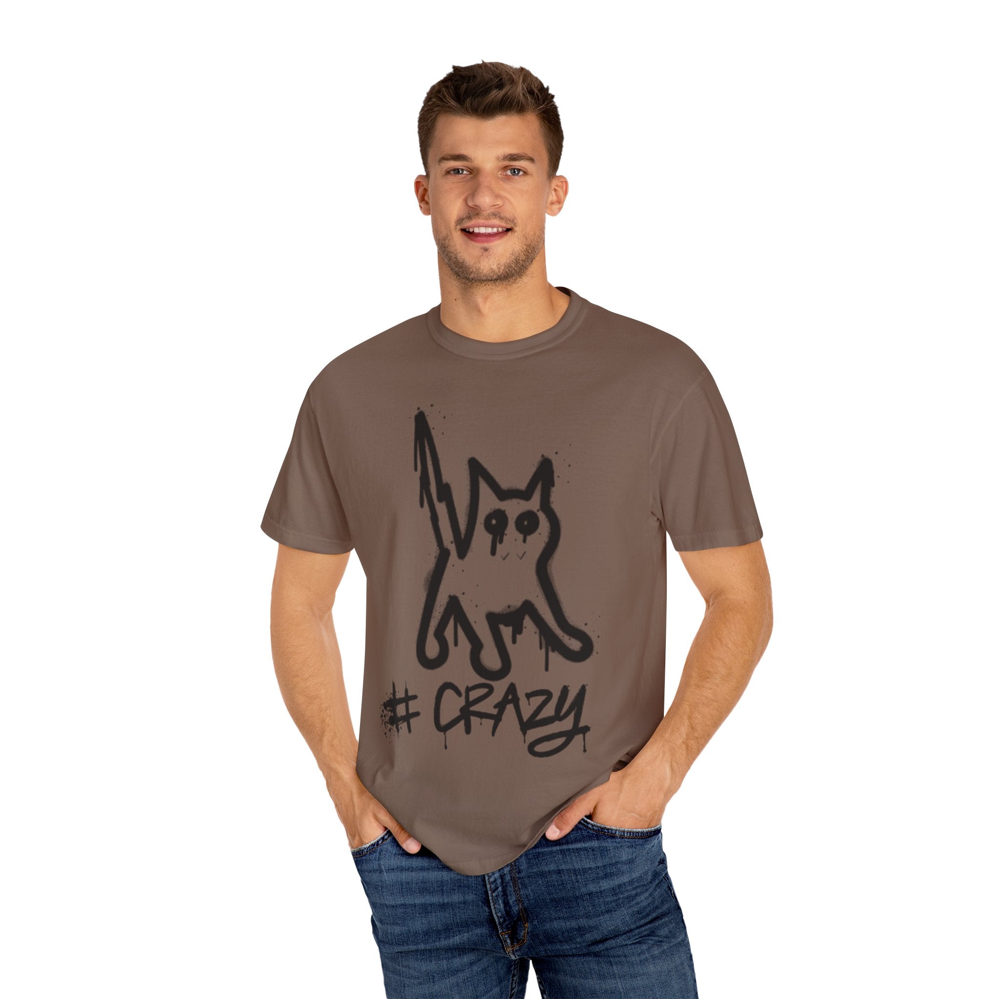 Crazy Cat Vibe Unisex T-Shirt
