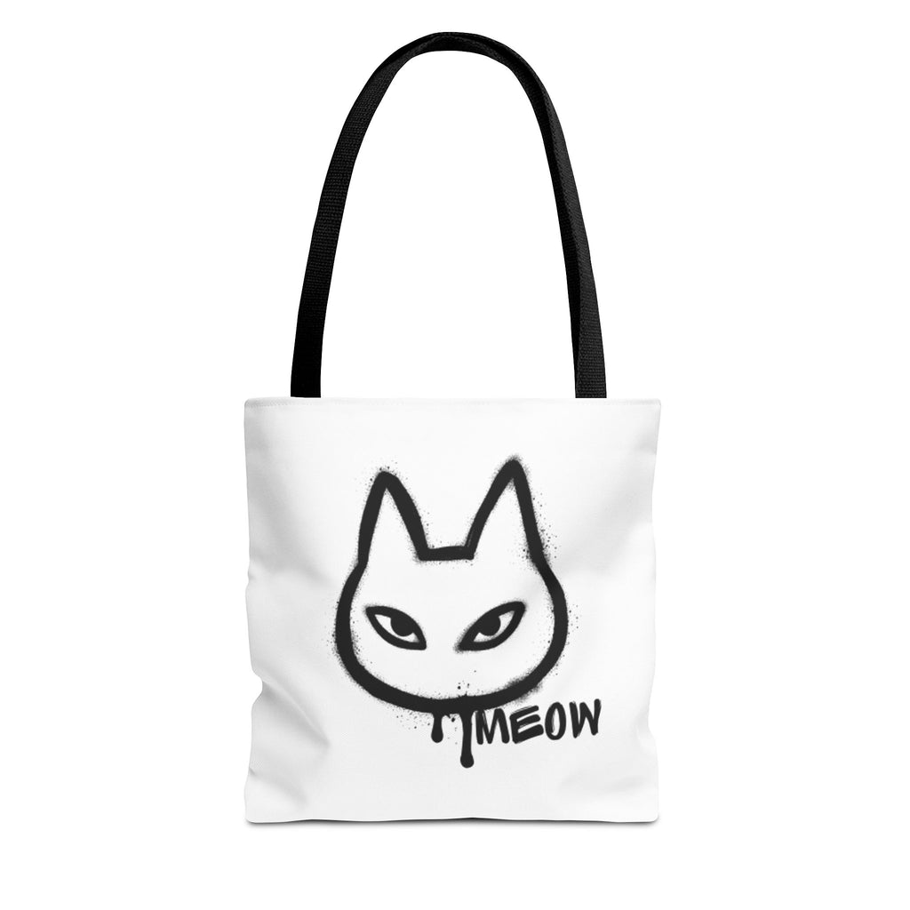 Meow Cat Tote Bag - Stylish & Fun Animal Design for Cat Lovers