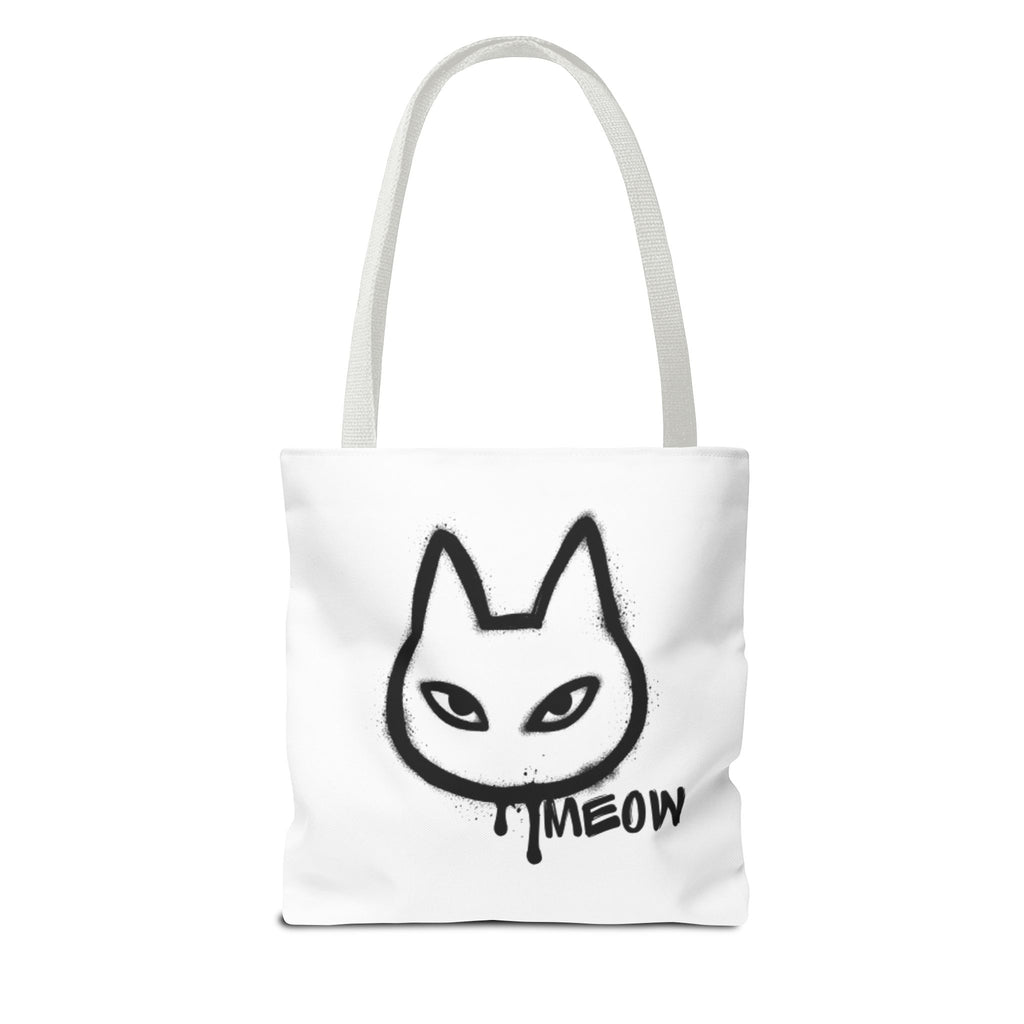 Meow Cat Tote Bag - Stylish & Fun Animal Design for Cat Lovers