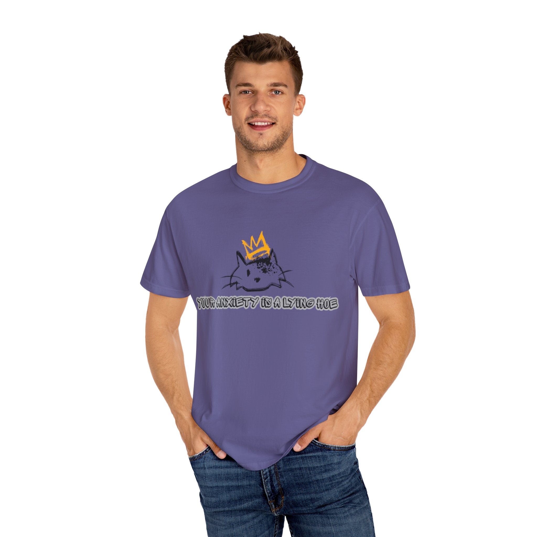 Cat Anxiety Humor Unisex T-Shirt