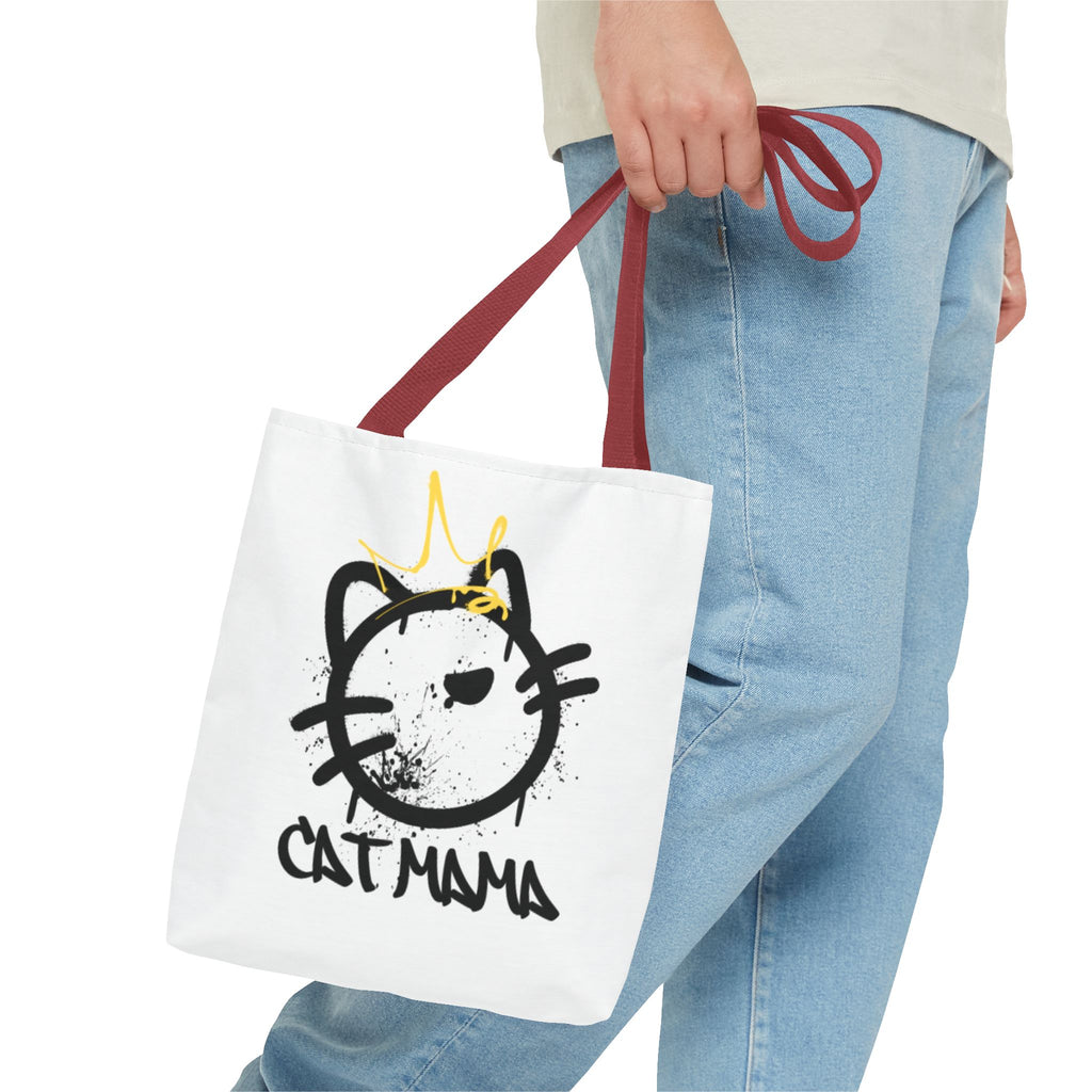 Cat Mama Tote Bag - Queen of Cats AOP