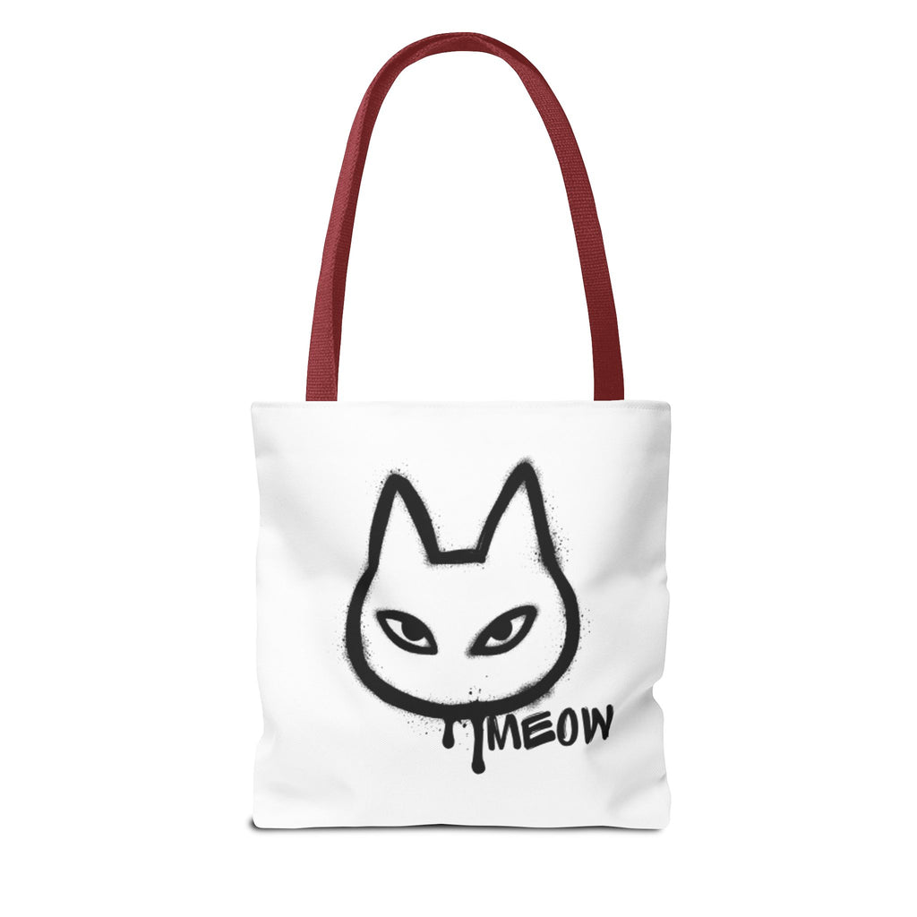 Meow Cat Tote Bag - Stylish & Fun Animal Design for Cat Lovers